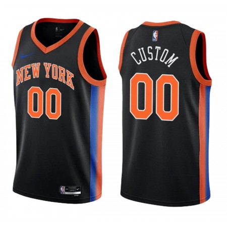 Maillot Basket Homme New York Knicks Personnalisé 2022-23 Nike City Edition Swingman